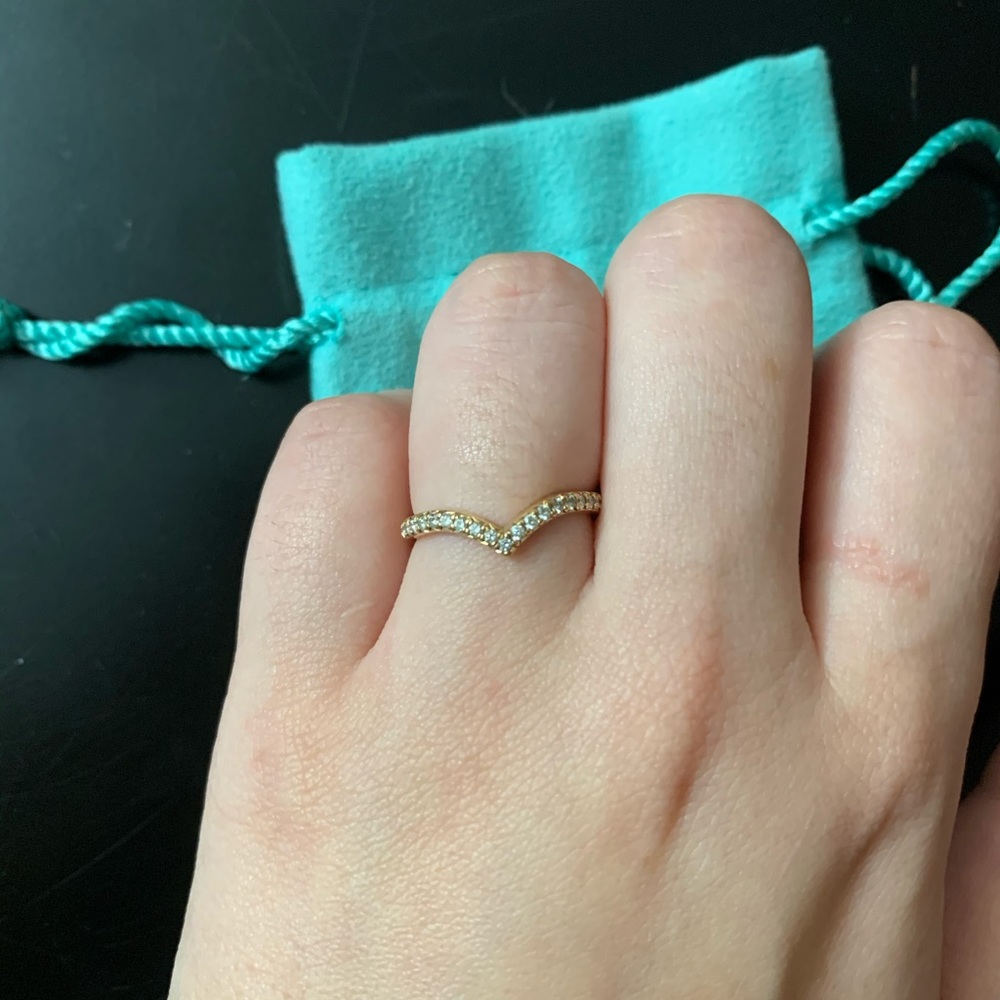 Tiffany & Co. Soleste V Ring in rose gold